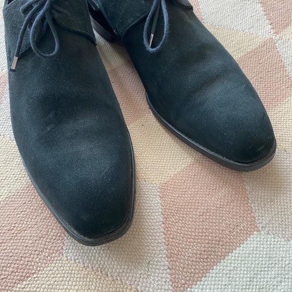 Barker Black Wallace in Charcoal Suede - Picture 6 of 6